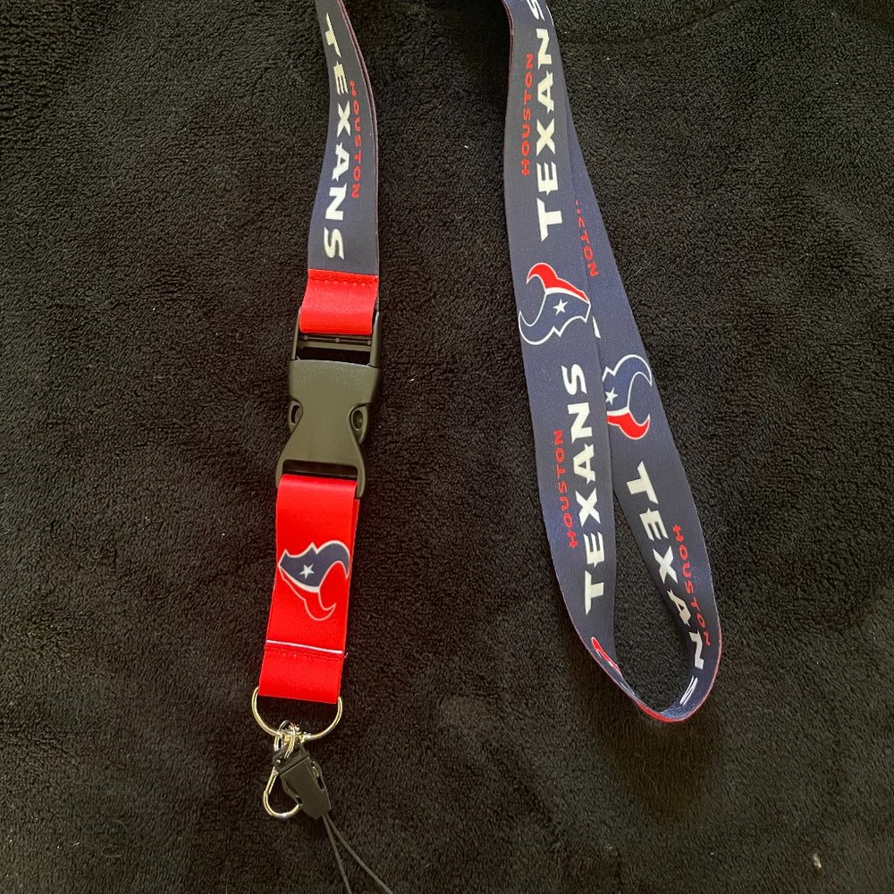 Texans Reversible Lanyard